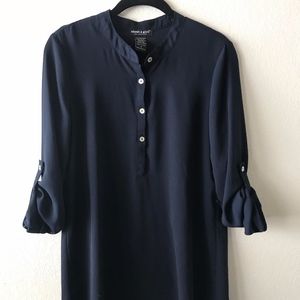 Navy Tunic About a Girl size S
